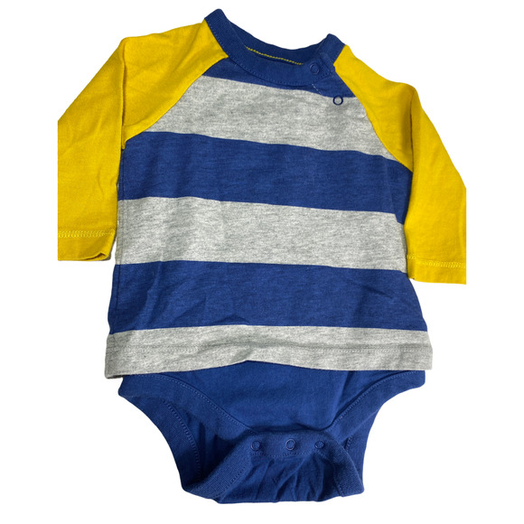 Three Boys Bundle 0-9 Month Baby Gap, First Impressions, & Wrangler Shirt - Picture 2 of 10